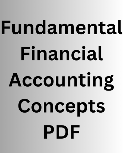 Fundamental Financial Accounting Concepts PDF